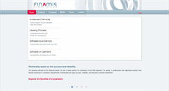 Desktop Screenshot of finamis.com